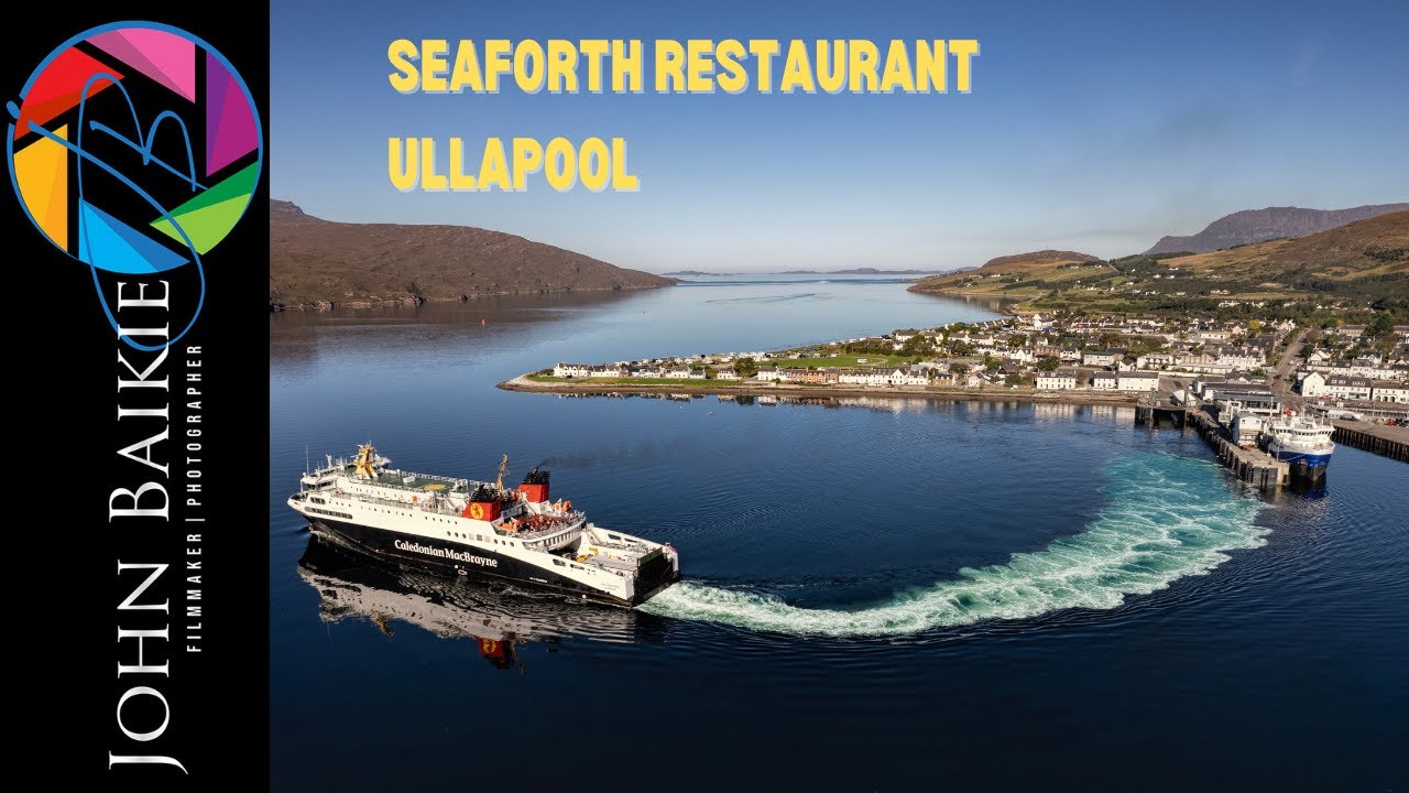 Seaforth Restaurant in the beautiful town of Ullapool.