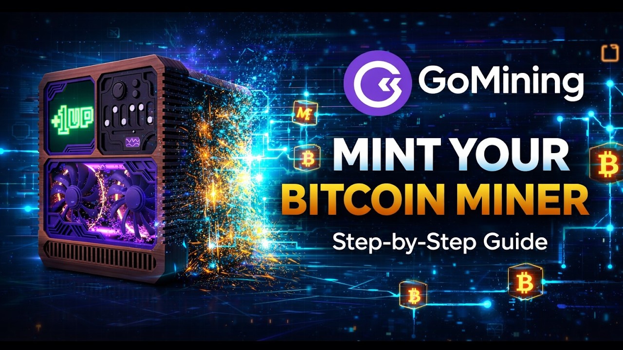 | GoMining | How To Mint Your Bitcoin Miner Onto The Blockchain