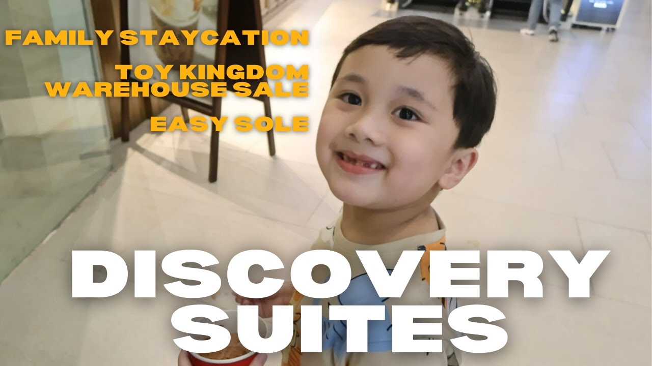 Discovery Suites Manila | Staycation, Easy Sole, Toy Kingdom Warehouse Sale Haul (Nov 8-9, 2025)