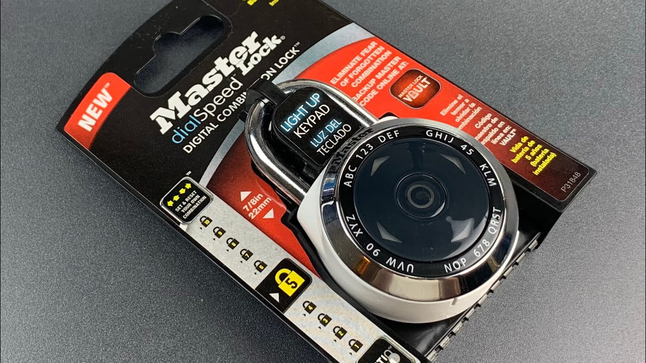 [863] Flawed Design: Master Lock &ldquo;dialSpeed&rdquo; Digital Combination Lock