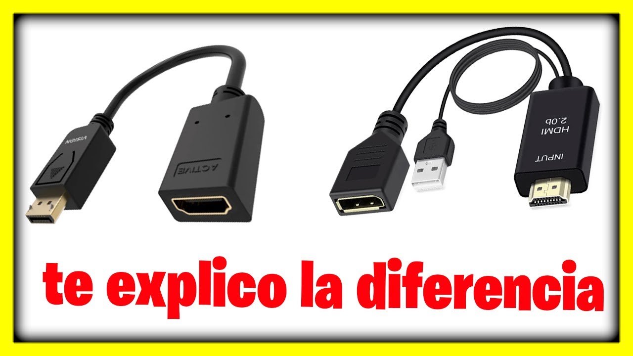 los clientes siempre se equivocan con el  HDMI A DISPLAYPORT - miralo para que no te pase a ti.
