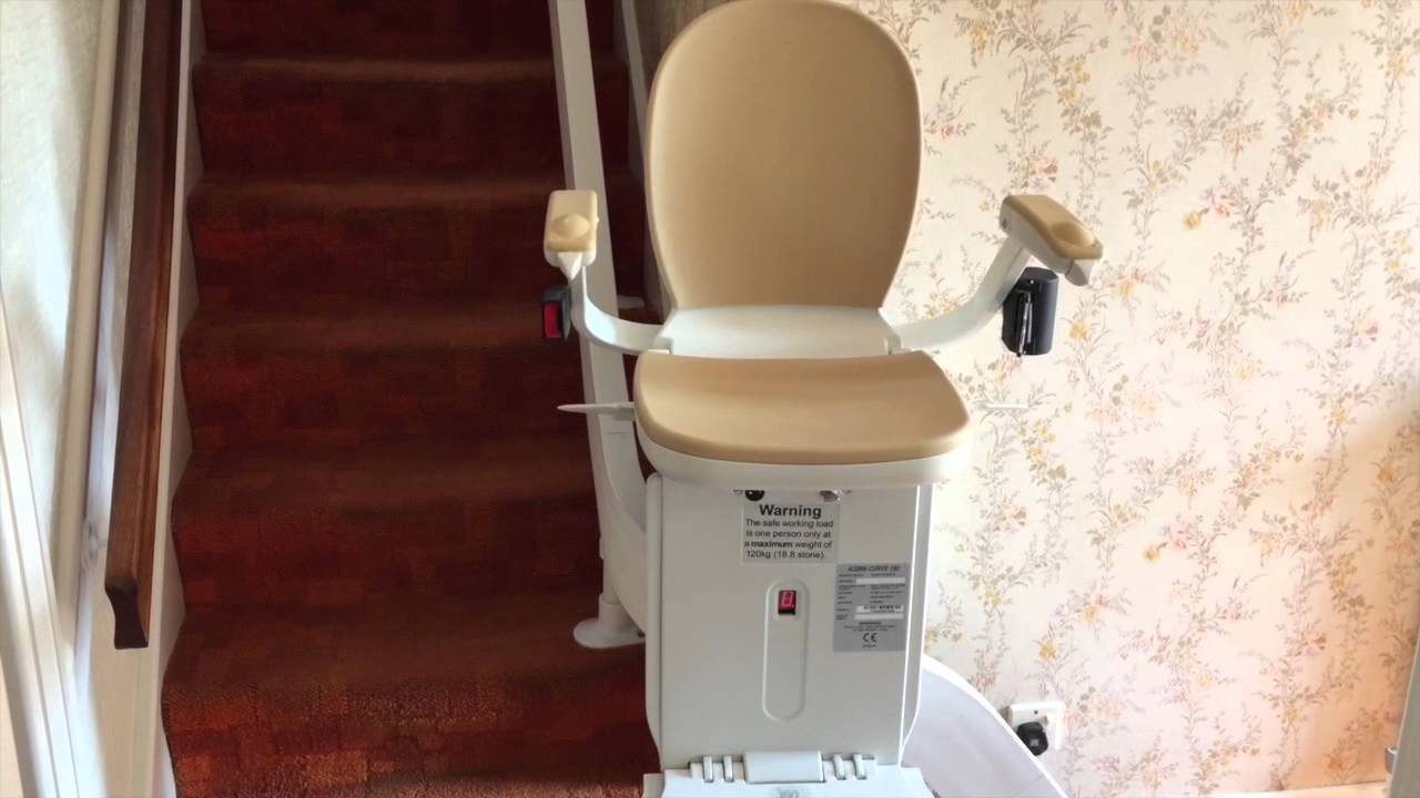 Curved stairlift installation and user guide  - Helping Hand Stairlifts - 0800 9992778