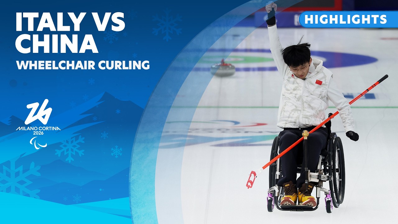 Italy 🇮🇹 vs 🇨🇳 China - Wheelchair Curling Highlights | Milano Cortina 2026