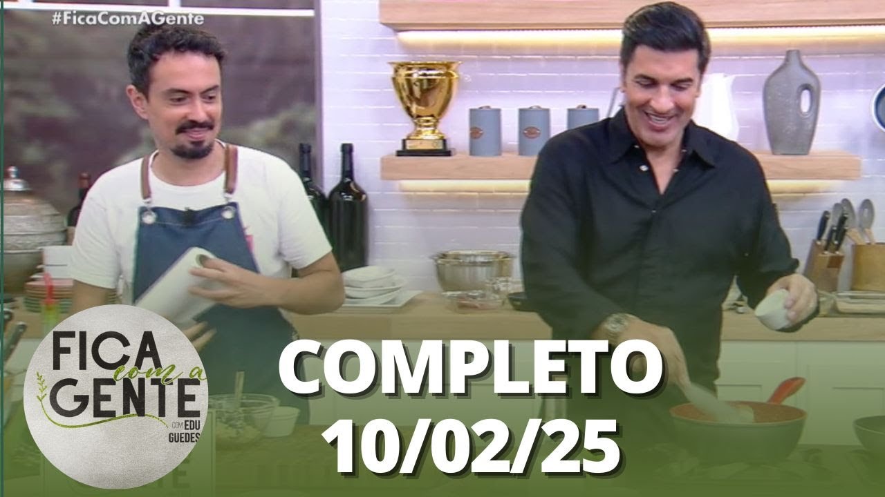 Fica com a Gente: Torta de limão, Parmegiana de forno e mais receitas (10/02/25) | Completo