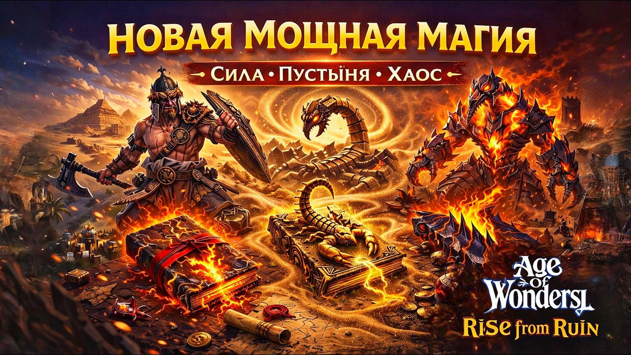 Эта МАГИЯ перевернет игру в AOW4? - Age of Wonders 4: Rise from Ruin