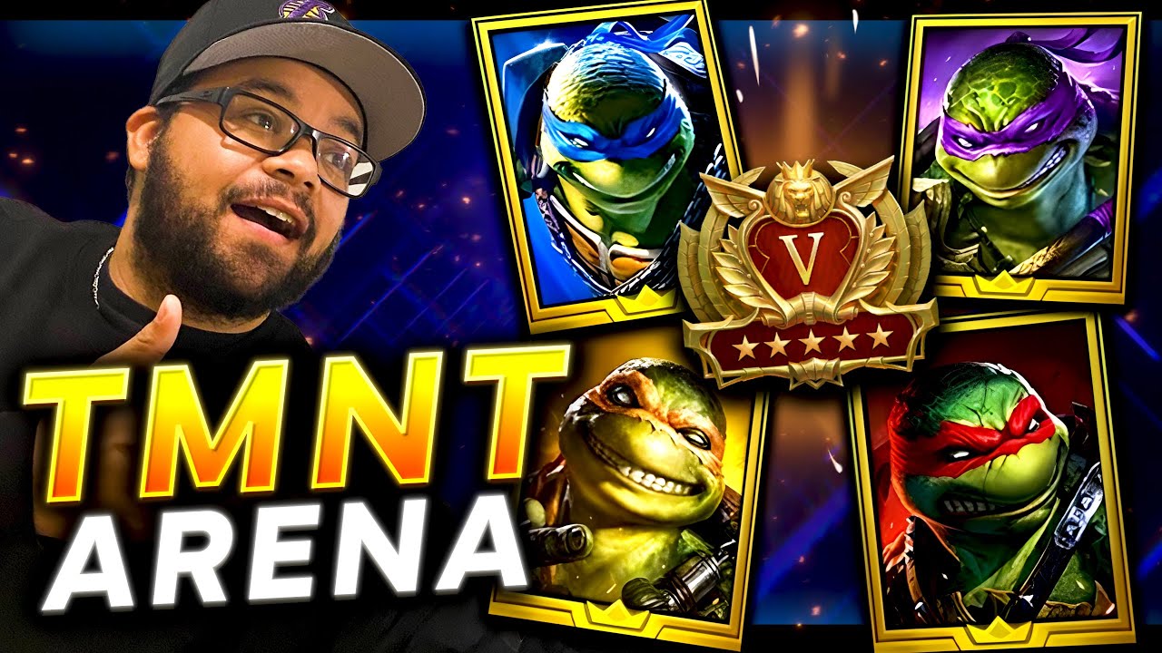 НЕВЕРОЯТНО В PVP! Леонардо возглавляет атаку TMNT на классической арене! | Raid Shadow Legends