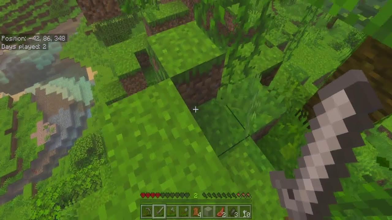 Minecraft hardcore mode!