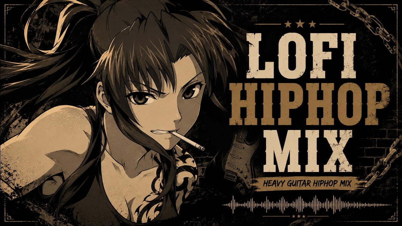 Black Lagoon | Lofi Heavy Guitar Hiphop Mix