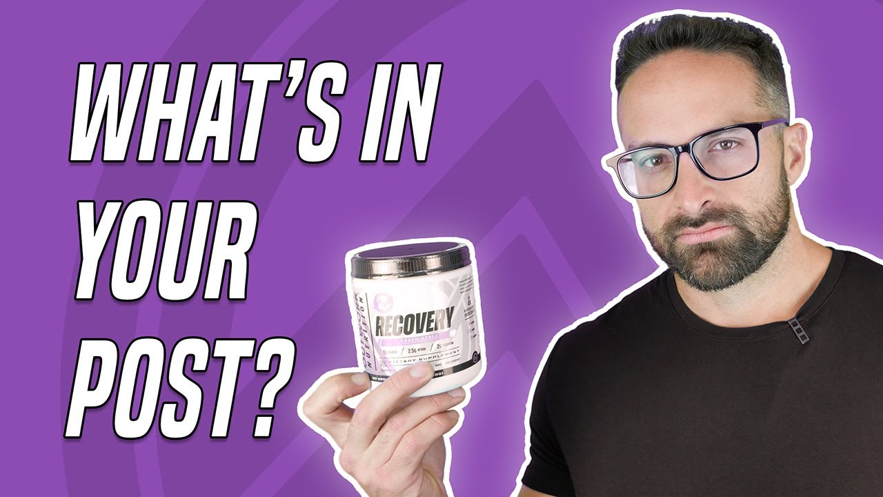 What Makes An Effective Post-Workout Recovery Supplement?