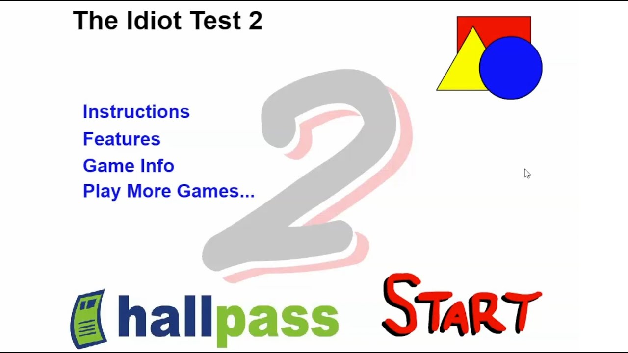 The Idiot Test 2 Tas speedrun