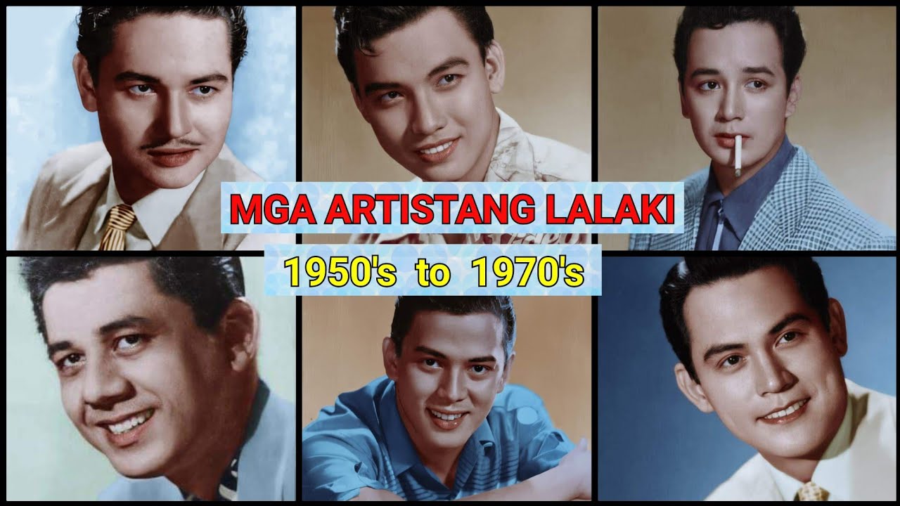 Mga Artista Lalaki 1950's to 1970's/ Nakikilala nyo ba sila #PinoyCelebrityEntertainment