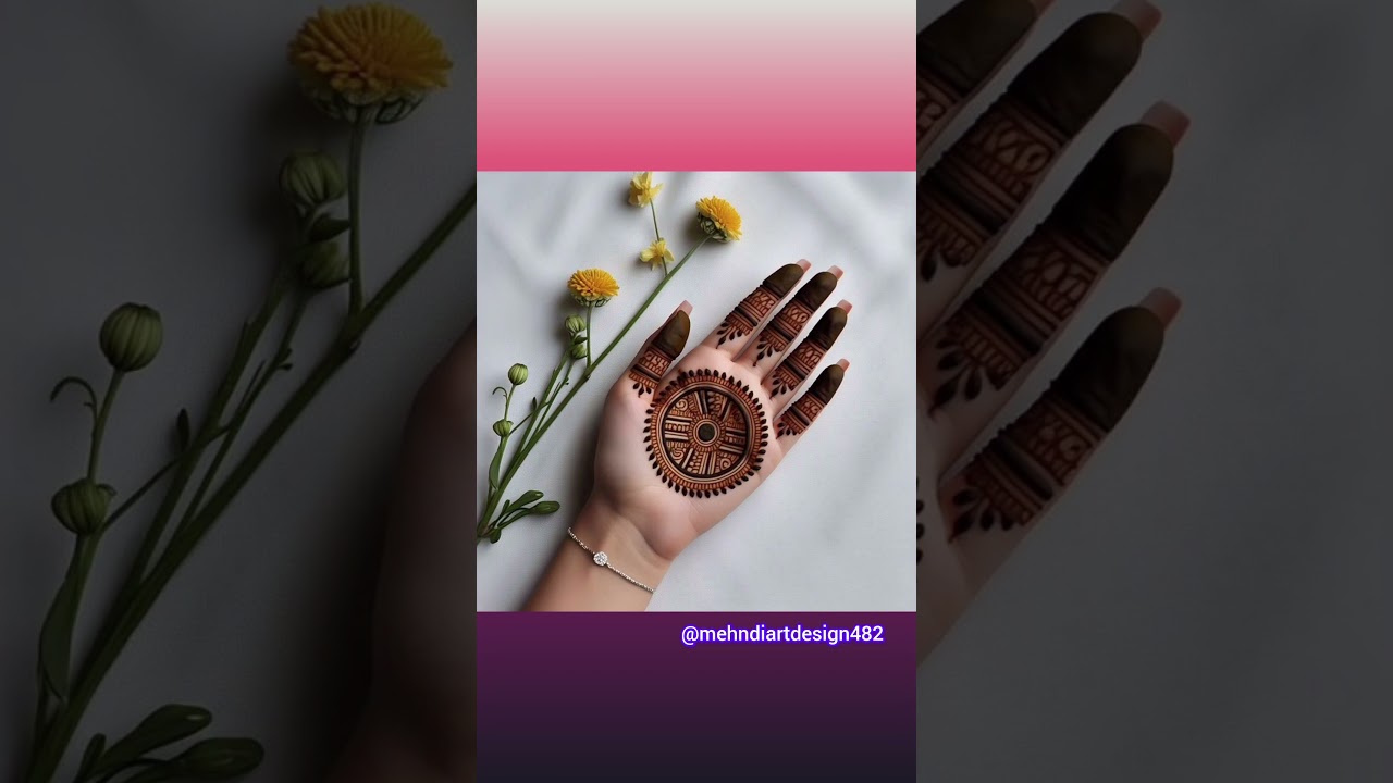 New mehndi design ❤️#mehndi#latest#trending#bollywood#song#henna#instagram#ytshorts#short#shortvideo