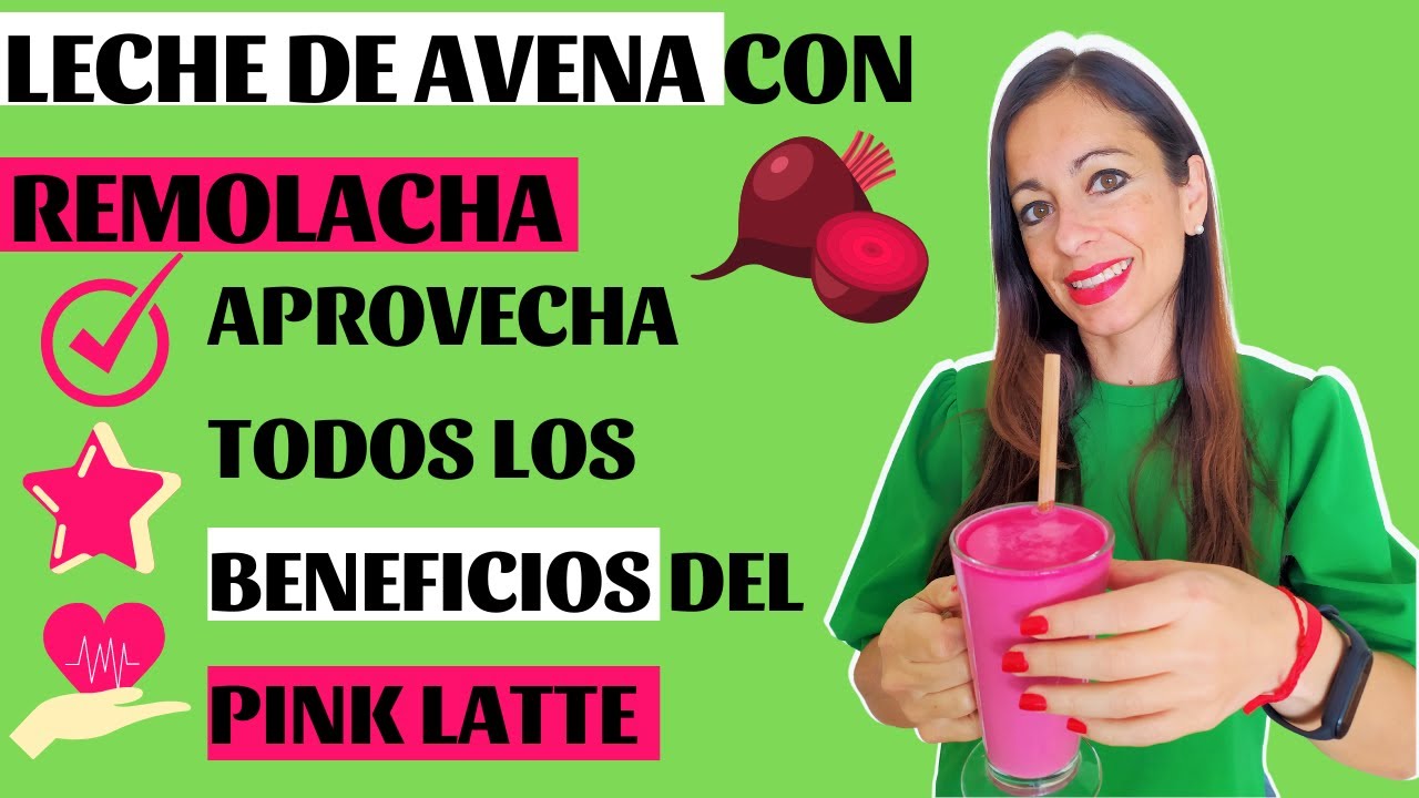 ❤️Рецепт РОЗОВОГО ЛАТТЕ🥛Как приготовить овсяное молоко со свеклой🥤Как приготовить сок из овсянки😋