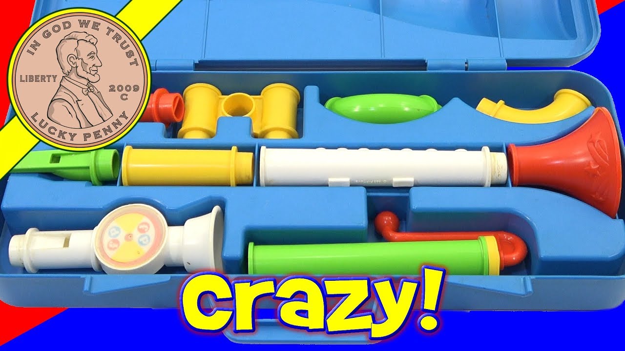 Fisher Price Crazy Combo Horn Instrument Toy