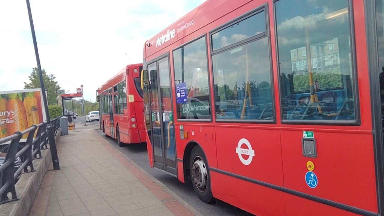 FULL JOURNEY: Route 268 To Finchley Road O2 Centre.