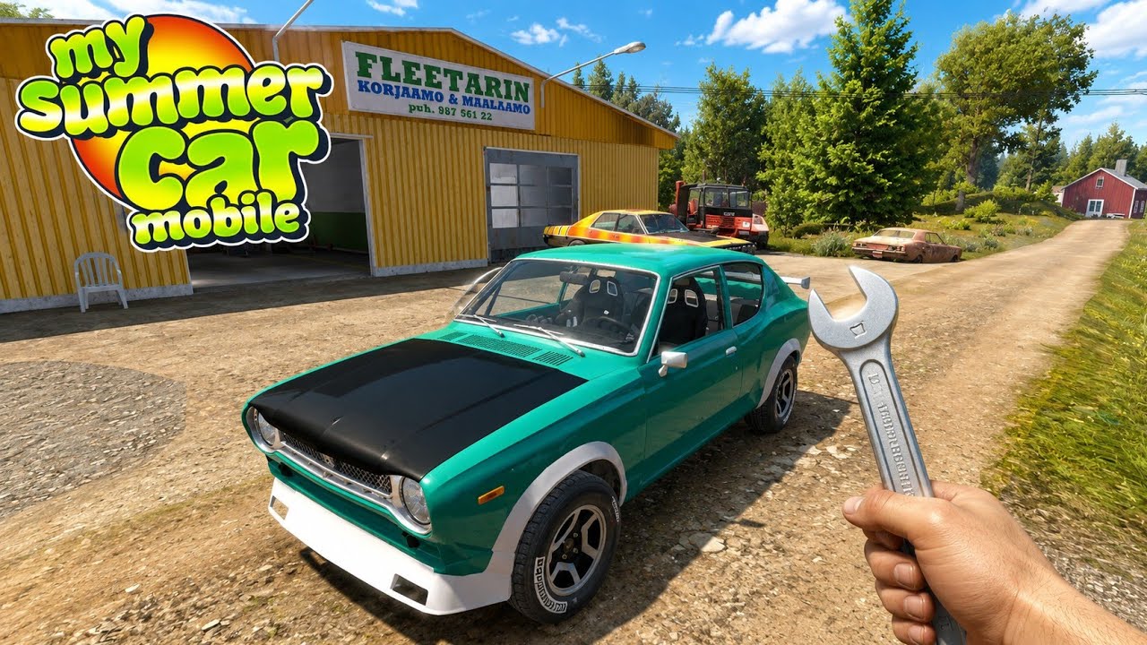 My Summer Car Mobile (SATSUMA Tuning) Gameplay Android & IOS