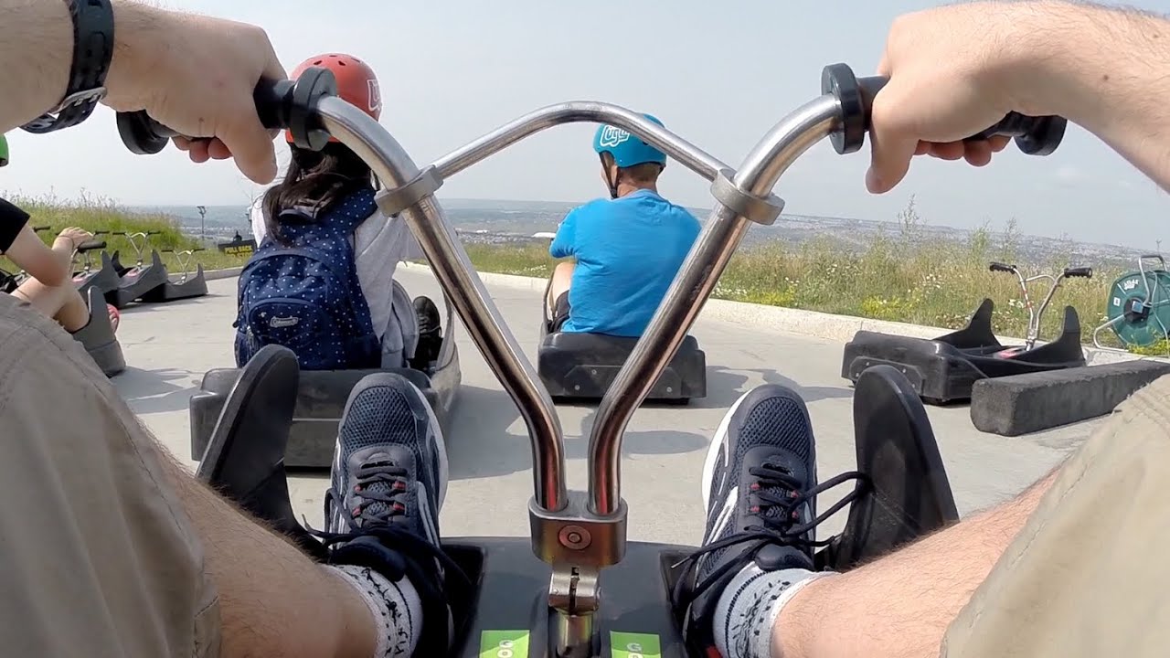 Skyline Luge - Calgary Olympic Park (HD)