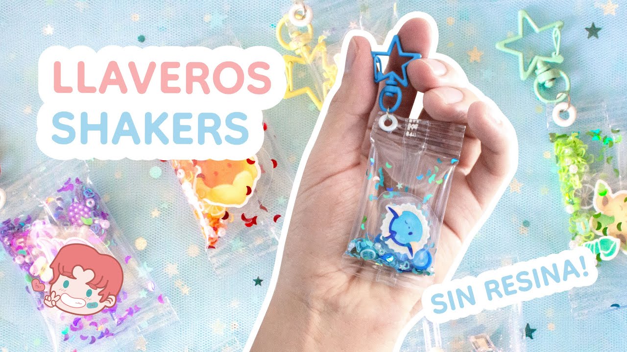 Haciendo Llaveros Shakers - Sin Resina!✨ ☾