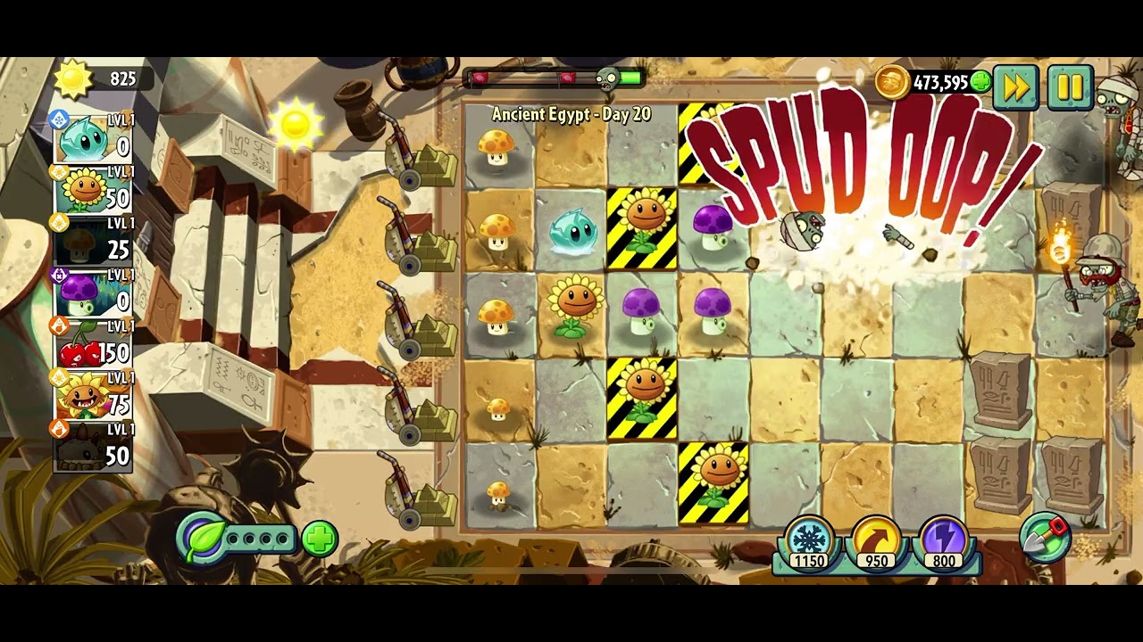 THE ZOMBIES ATE MY PLANTS!!!!! (Plants VS Zombies 2)