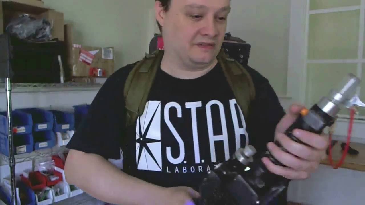 Positron Proton Pack Kit Demo