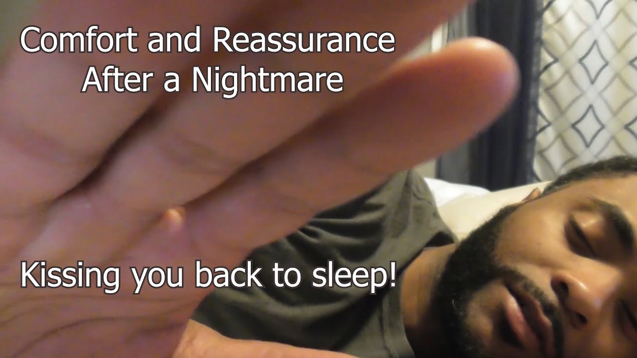 ASMR Comforting You Back to Sleep After a Nightmare (*ASMR Roleplay*) (Fabric, Kisses, Whispers)
