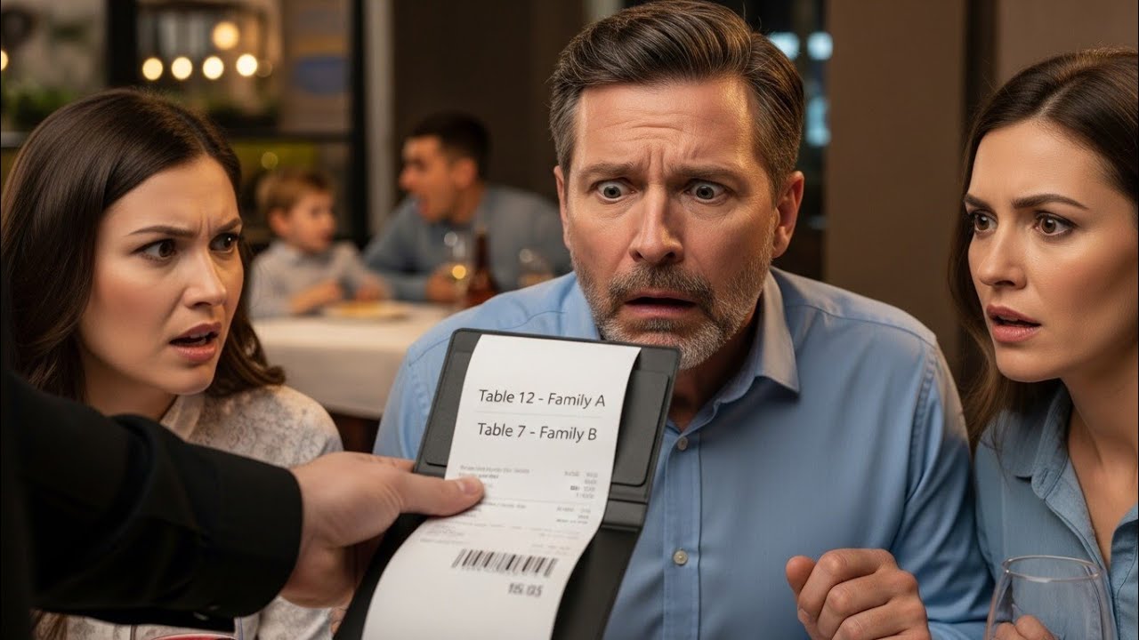 The Waiter Handed Him the Bill… And Uncovered a Secret No One Expected
