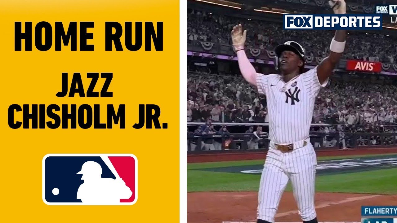 🔥🔥 HOME RUN Jazz Chisholm Jr. | Los Angeles Dodgers 0-3 New York Yankees | G5 WS | MLB