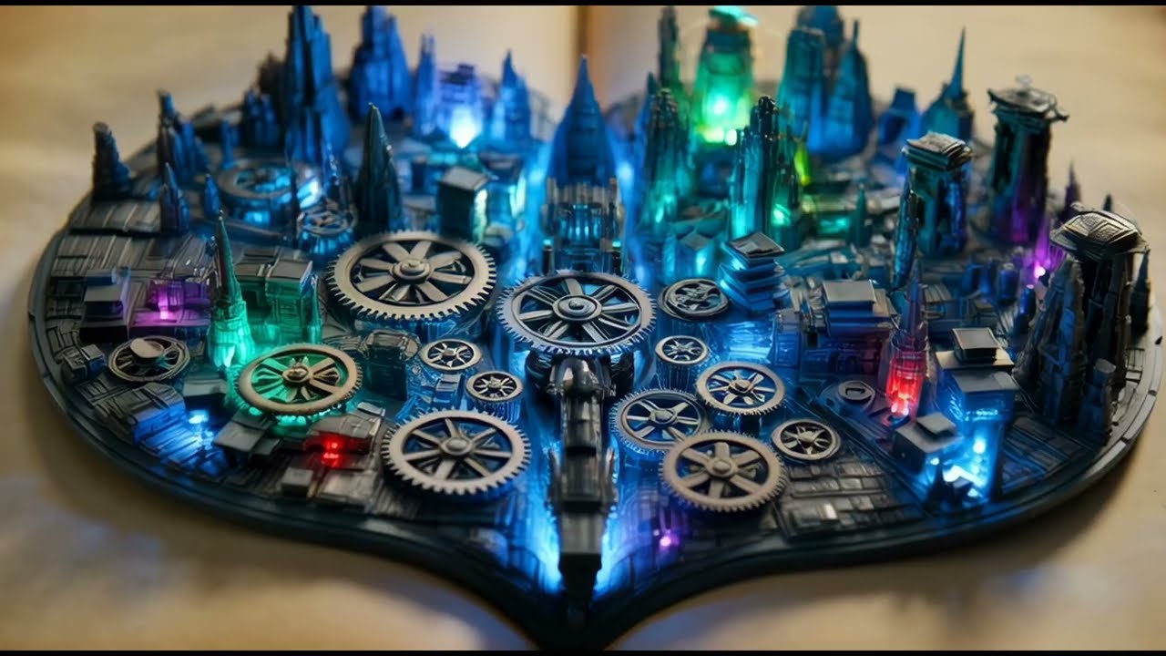 Mini Cities Inside Books