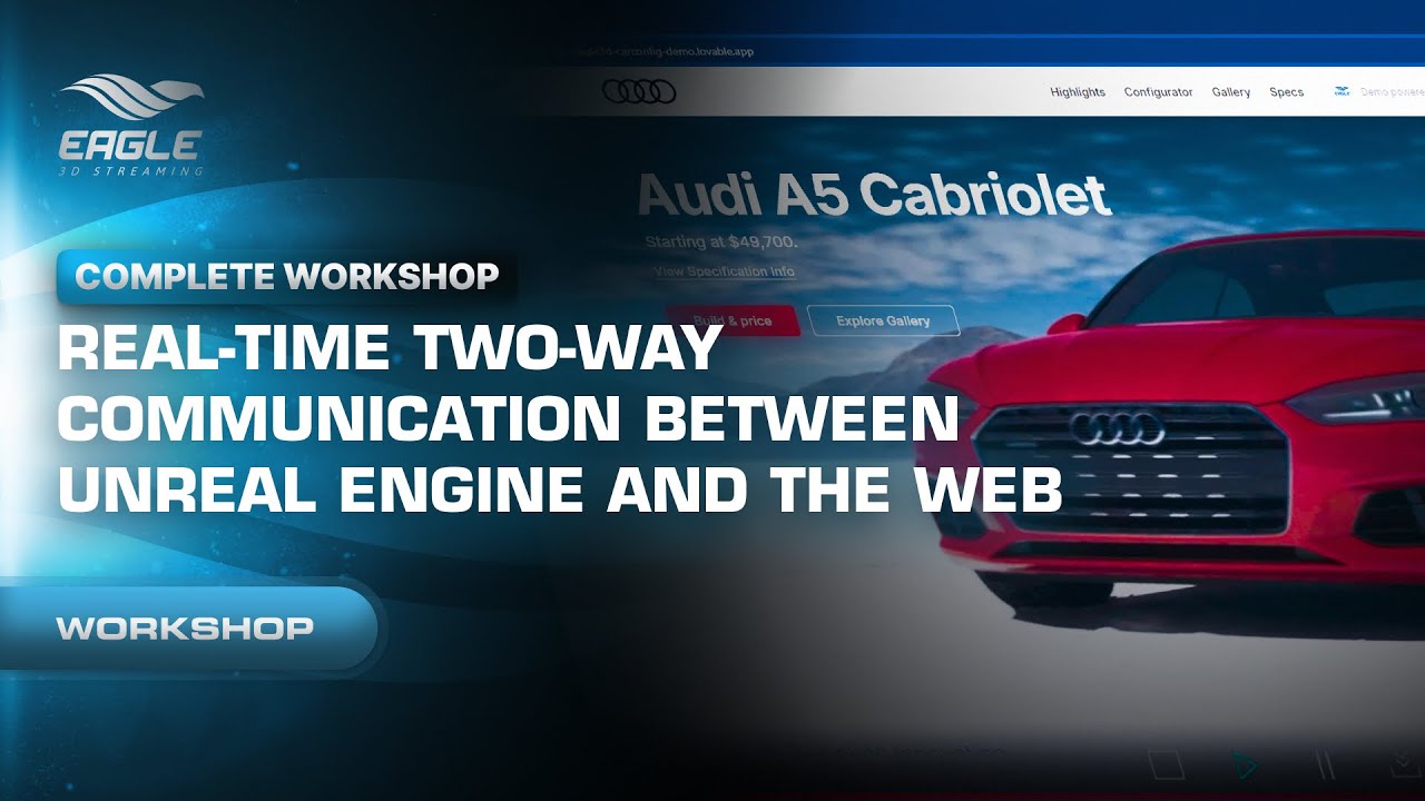 E3DS Workshop Recording: Real-Time Two-Way Communication Between Unreal Engine and the Web