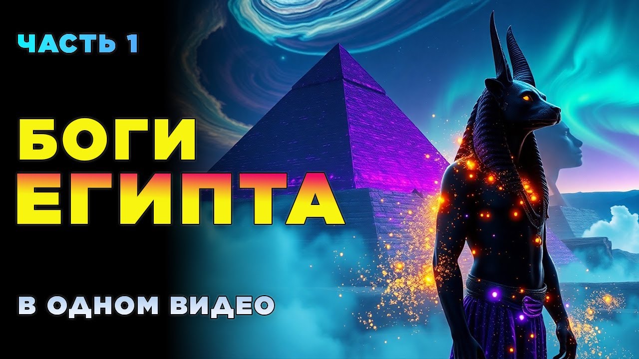 Всё о самых сильных египетских богах за 15 минут (ч. 1)