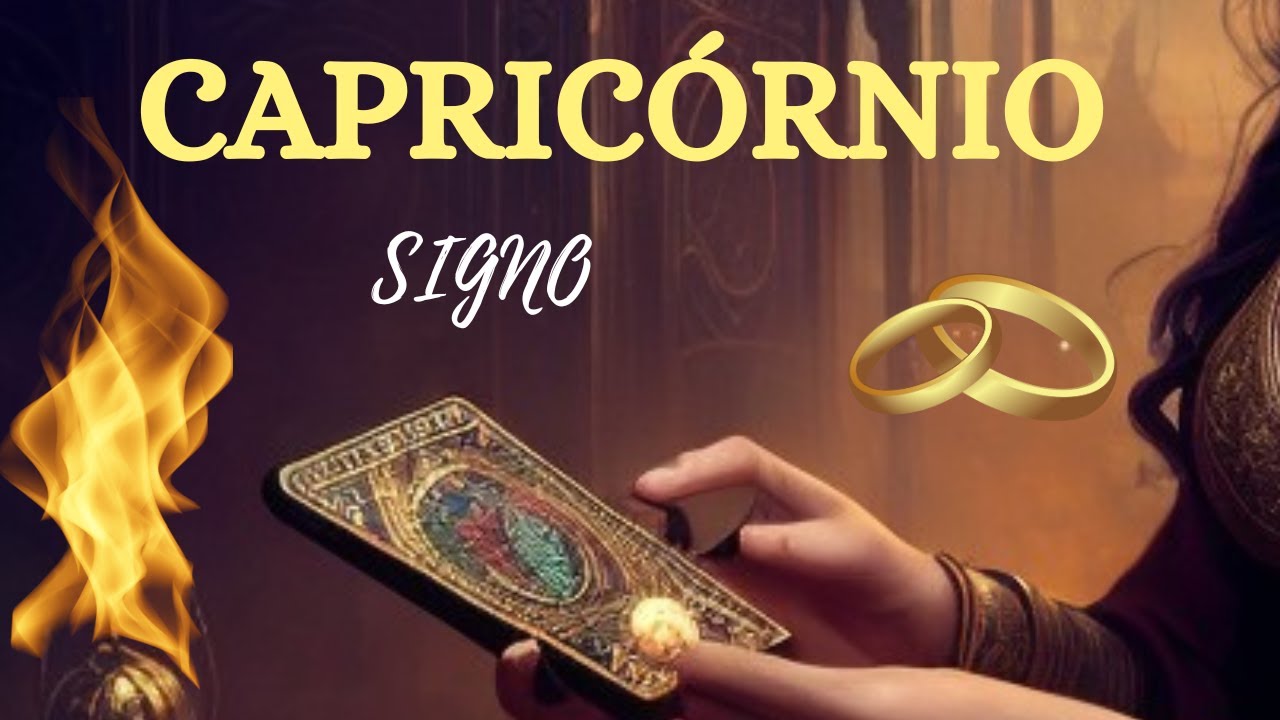 CAPRICÓRNIO - VOCÊ VAI SE SENTIR ENCANTADO COM O QUE ESSA PESSOA, TEUS CAMINHOS TEM MUDANÇA DE...