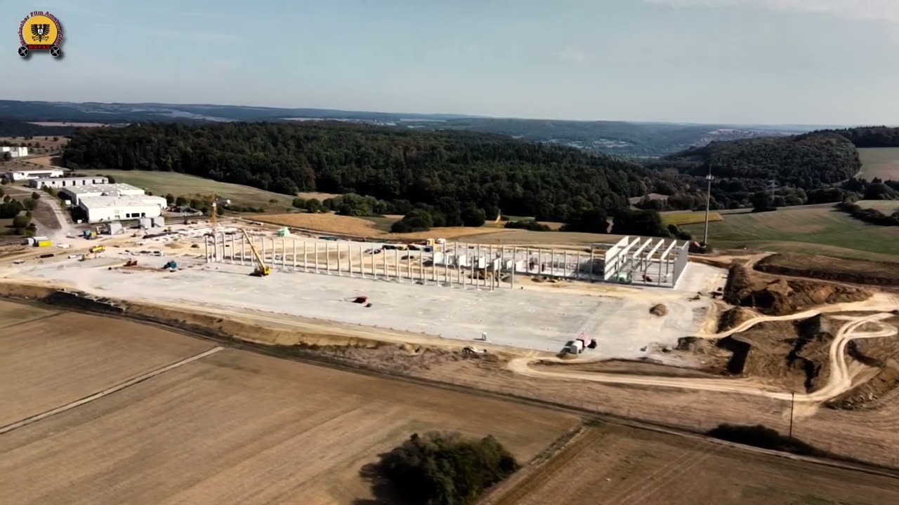 Großbaustelle Interroll von 2019 bis 2021