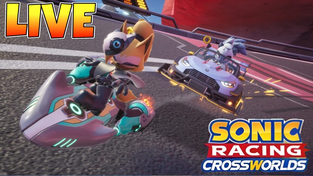 TANGEL & WHISPER FESTIVAL ✅ SONIC RACING CROSSWORLD✅ ROAD TO 9K VR ✅ !sr FOR FRIEND CODE ✅