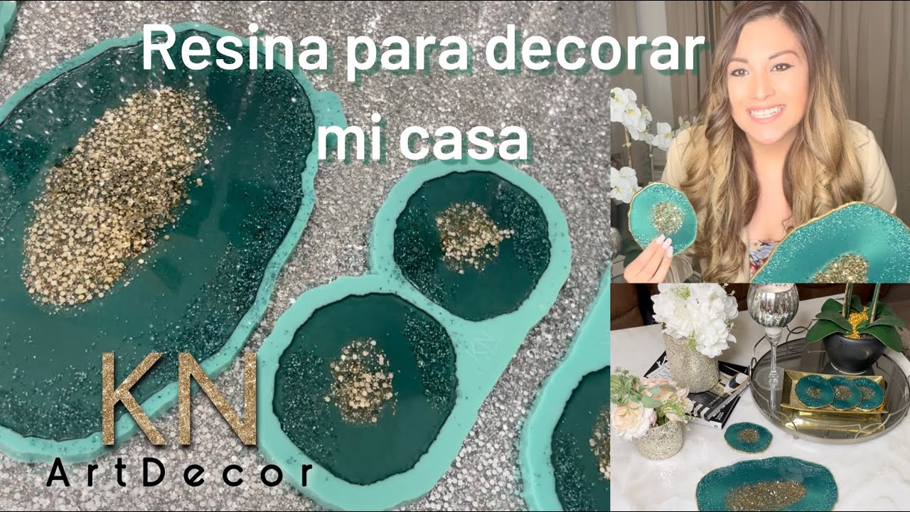 Resina pasó a paso - Set esmeralda