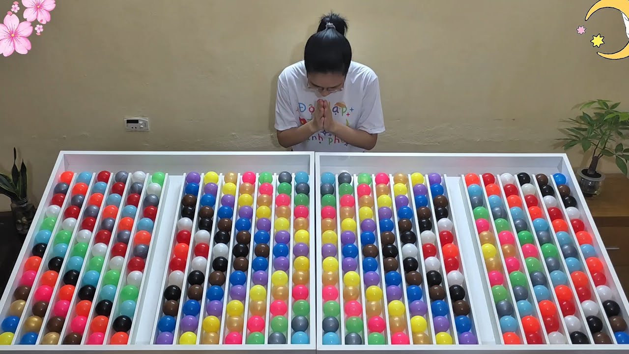 ASMR Puzzle – Ball Sorting Challenge 🔵🧩