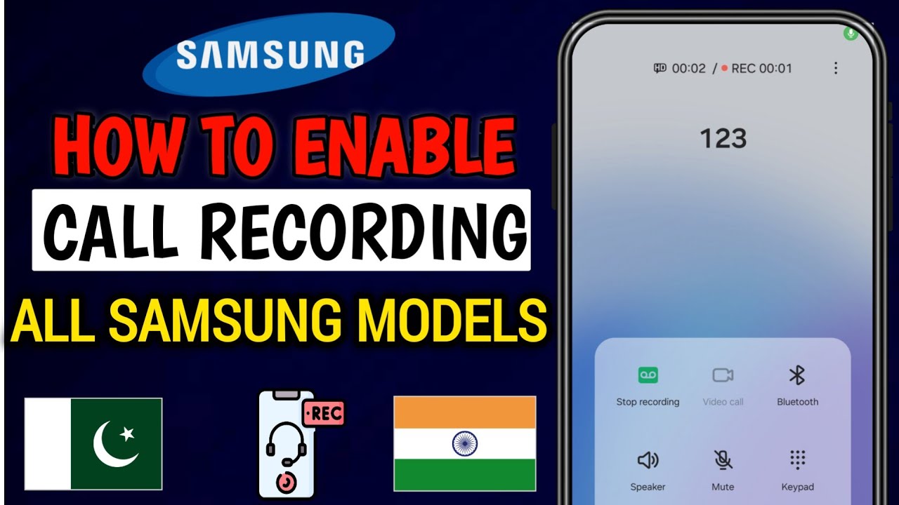 Call recording on samsung phones | how to fix call recording option not showing on samsung phone