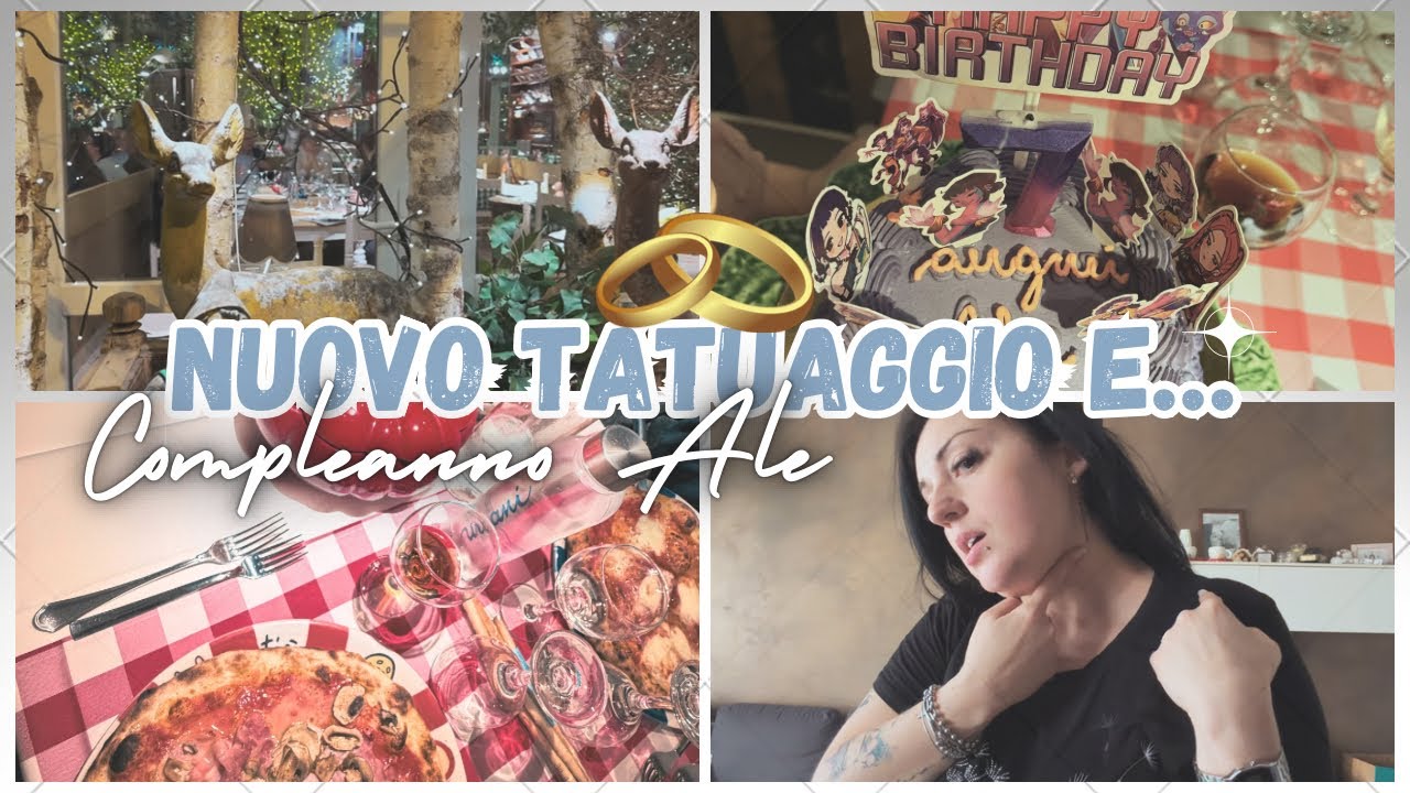 NUOVO TATUAGGIO e… UNA FAVOLA PER IL SUO COMPLEANNO ✨ + 7 - Vlog
