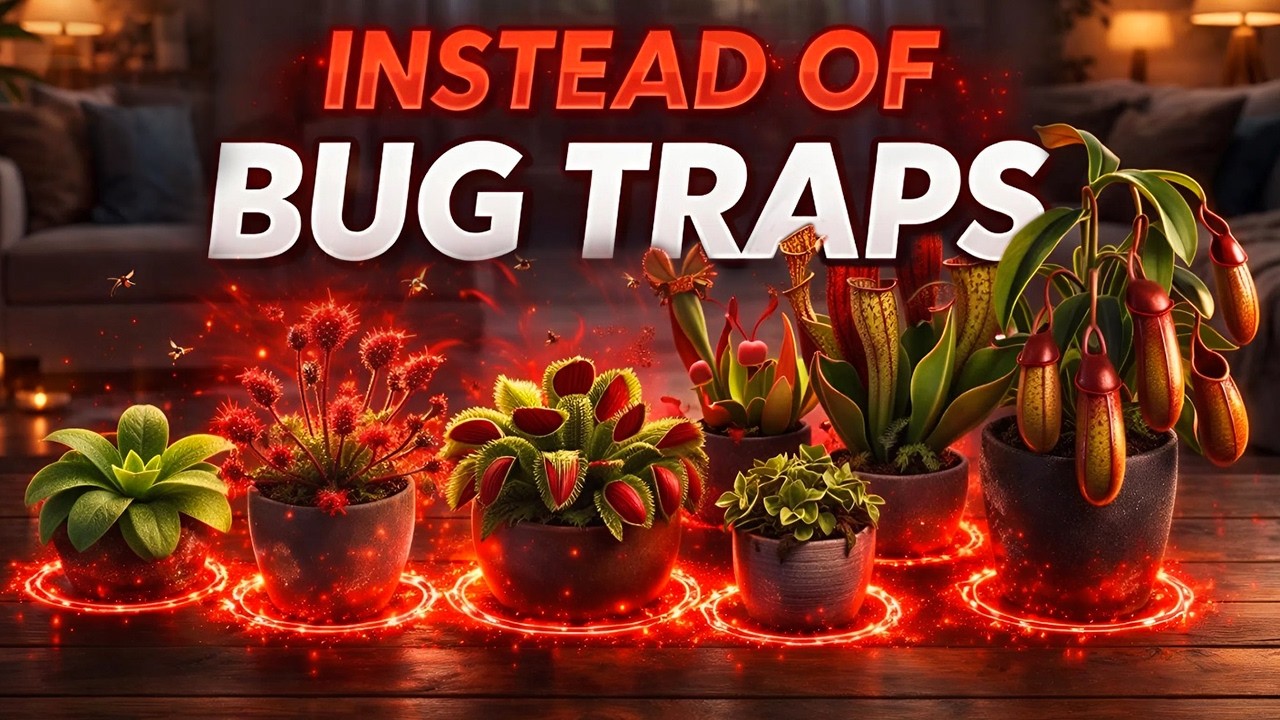 7 Powerful Carnivorous Plants That Protect Your Home From Insects (Natural Pest Control)