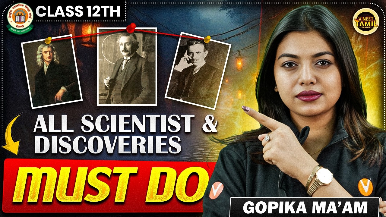 All Important Scientists & Discoveries | Class 12 Biology NCERT 🔥Gopika Mam