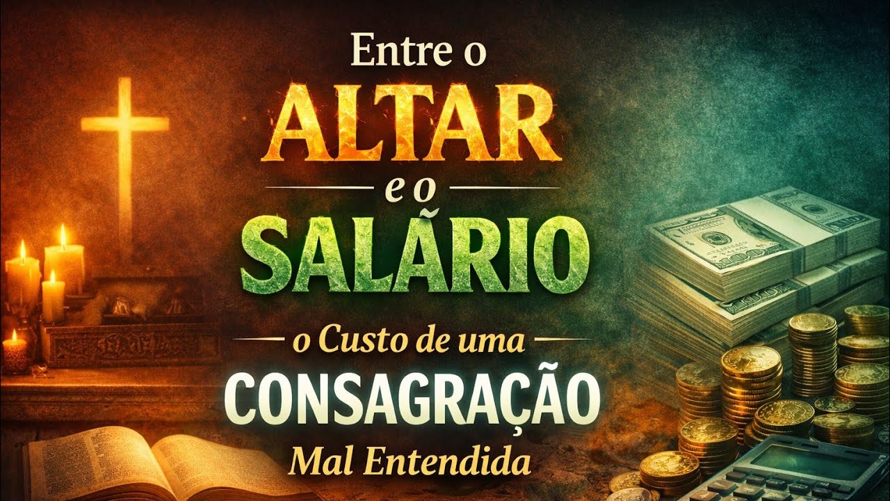 ENTRE O ALTAR E O SALÁRIO - O CUSTO DE UMA CONSAGRAÇÃO MAL ENTENDIDA 