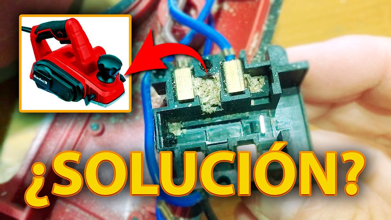 ¿Cómo reparar cepillo eléctrico einhell? Así REPARÉ mi CEPILLO eléctrico EINHELL (TC-PL 750)