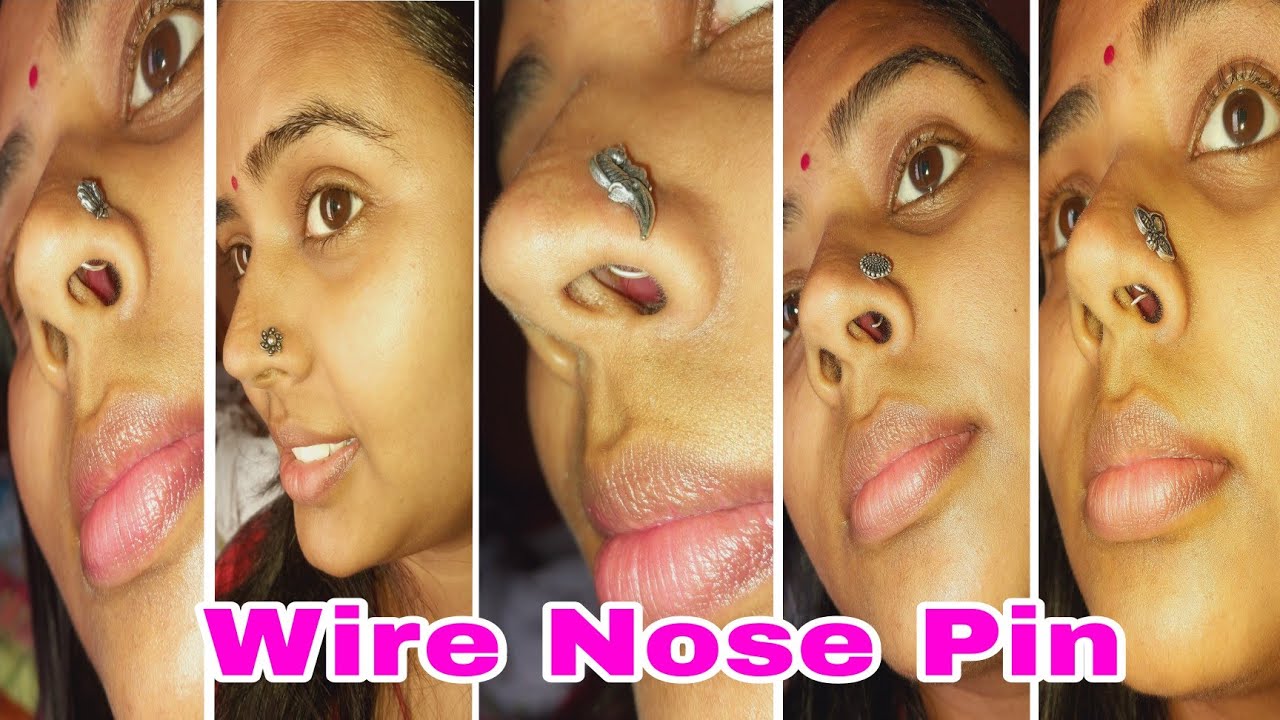 Nose Pin wirewali back camera 📷