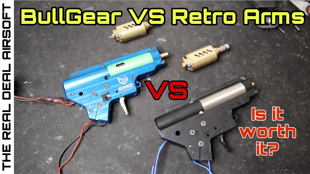 Премиальные редукторы Bullgear против Retro Arms