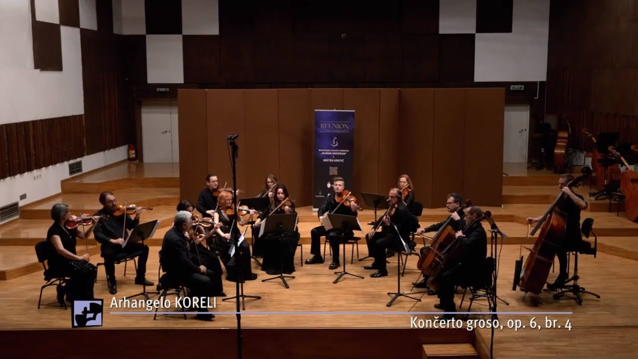Arcangelo Corelli: Concerto in D Major Op. 6 No. 4 - Sreten Krstić & BGO 