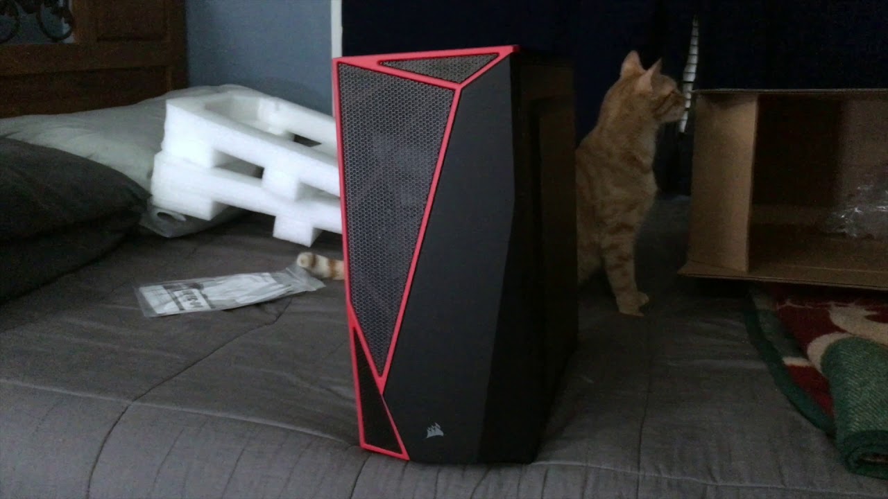 CORSAIR-Carbide SPEC-04 PC Case (Unboxing)