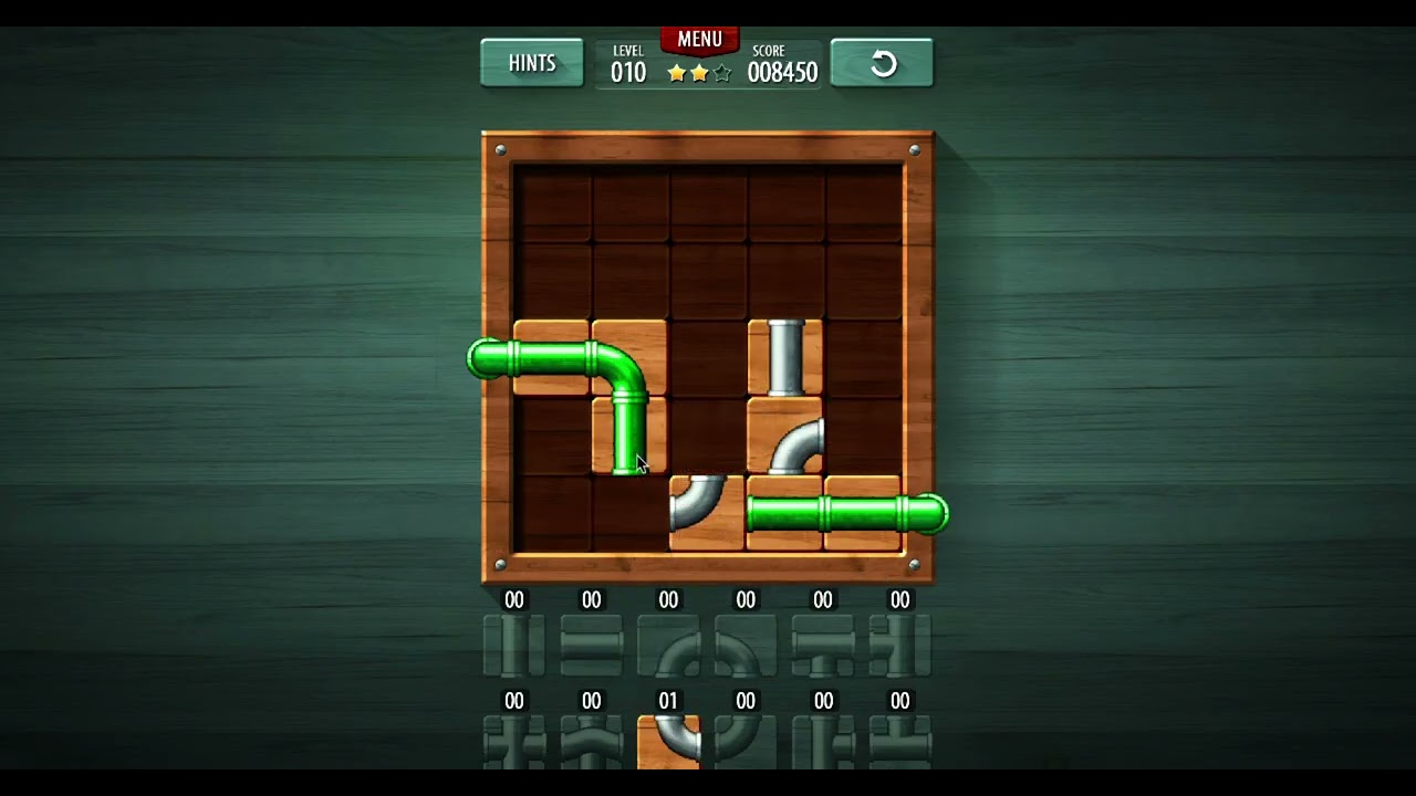 Playing Pipe Puzzle! - raw gameplay