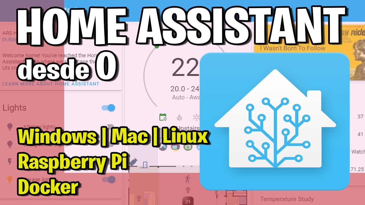 🔴 ¿Qué es HOME ASSISTANT? Central Domótica en Windows, Linux, Raspberry pi, NAS y Dockers