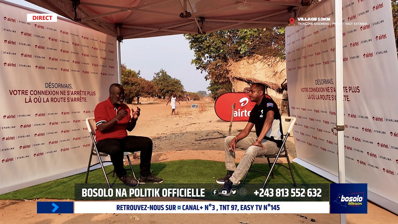 AIRTEL RDC ANNONCE UN PARTENARIAT AVEC STARLINK POUR UNE CONNEXION EN CONTINU, M&Ecirc;ME HORS COUVERTURE