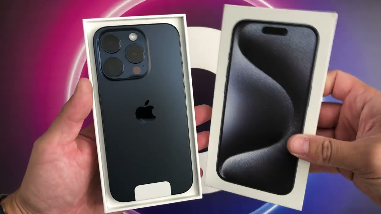 Déballage iPhone 15 Pro