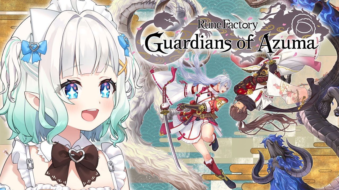 【RUNE FACTORY: GUARDIANS OF AZUMA】the fate of Azuma rests in Minto's hands!!【Maid Mint Fantôme】